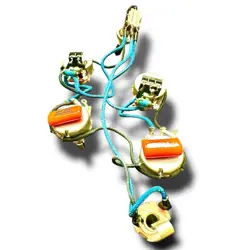PREMIUM GIBSON / EPIPHONE 335 SOLDERLESS WIRING HARNESS UPGRADE W/PRO AUDIO POTS