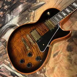 2024 GIBSON CUSTOM SHOP M2M LES PAUL CUSTOM F FIGURED ORANGE WIDOW BURST