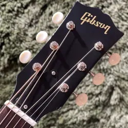 GIBSON 60S J-45 ORIGINAL EBONY BLACK 21444018 SECOND PRODUCT SAFE DELIVERY FROM 