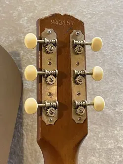 GIBSON TRIAL VIDEO AVAILABLE B-15 '68 942157 GOOD PERFORMANCE ALL MAHOGANY MODEL