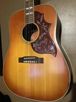 EPIPHONE HUMMINGBIRD INSPIRED BY GIBSON ACOUSTIC K&K PICKUP