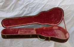 VINTAGE LATE 1950S GIBSON LES PAUL STANDARD GUITAR CASE-5 LATCH
