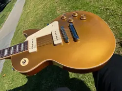 2018 GIBSON LES PAUL CLASSIC GOLDTOP P-90 ELECTRIC GUITAR