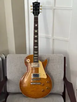 2023 GIBSON CUSTOM SHOP 1959 LES PAUL STANDARD REISSUE VOS LEMON BURST