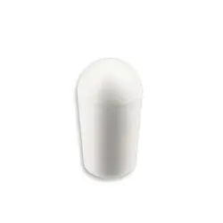 KNOB SCREW FOR SWITCHCRAFT INCH STYLE GIBSON CAP WHITE