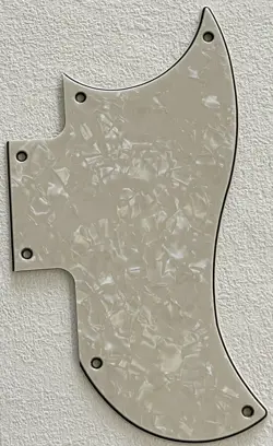 FOR GIBSON SG SPECIAL 2018 OD MINI HUMBUCKERS GUITAR PICKGUARD IVORY WHITE PEARL