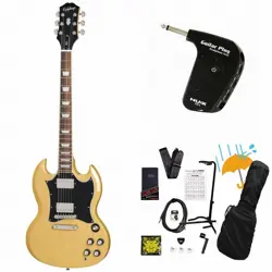 EPIPHONE INSPIRED BY GIBSON SG STANDARD TV YELLOW GP-1 AMPLIFIER INCLUDED BEGINN