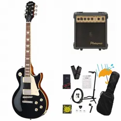 EPIPHONE INSPIRED BY GIBSON LES PAUL STANDARD 60S EBONY LES PAUL PG-10 AMPLIFIER