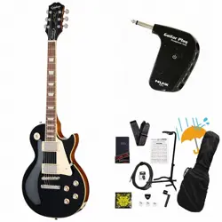 EPIPHONE INSPIRED BY GIBSON LES PAUL STANDARD 60S EBONY LES PAUL GP-1 AMPLIFIER 