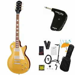 EPIPHONE INSPIRED BY GIBSON LES PAUL STANDARD 50S GOLD TOP LES PAUL GP-1 AMPLIFI