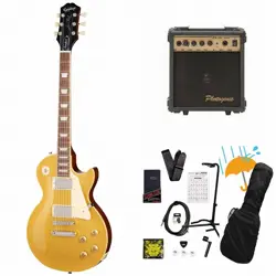 EPIPHONE INSPIRED BY GIBSON LES PAUL STANDARD 50S GOLD TOP LES PAUL PG-10 AMPLIF