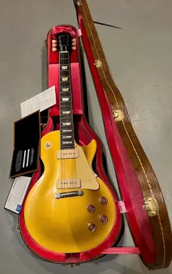 GIBSON CUSTOM 1954 LES PAUL GOLDTOP REISSUE VOS - DOUBLE GOLD