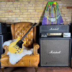 2003 GIBSON LES PAUL SPECIAL FADED TV YELLOW ELECTRIC GUITAR W/ HARDSHELL CASE!