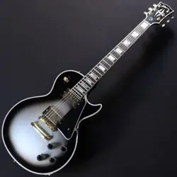 GIBSON CUSTOM SHOP JAPAN LIMITED RUN 1974 LES PAUL CUSTOM VOS SILVER BURST USA