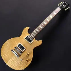 GIBSON LES PAUL DOUBLE CUTAWAY PRO NATURAL USA AAA CURLY MAPLE TOP E.GUITAR