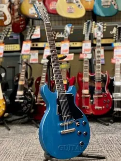 GIBSON RICK BEATO LES PAUL SPECIAL DOUBLE CUTAWAY TV BLUE MIST USA 2022 E.GUITAR