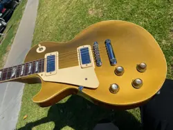 1969 GIBSON LES PAUL DELUXE GOLDTOP LEFT HANDED VINTAGE