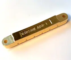 GIBSON ABR-1 LES PAUL BRIDGE GOLD WITH RETAINING WIRE