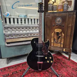 1966 GIBSON ES-125TDC BLACK REFINISH