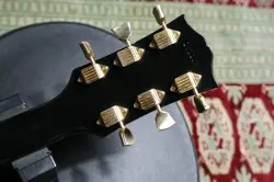 GIBSON CUSTOM SHOP 50TH ANNIVERSARY 1968 LES PAUL VOS HAND SELECTED BLACK SAFE D