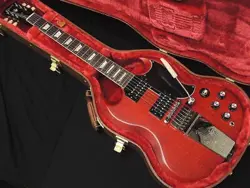 GIBSON SG STANDARD 61 FADED MAESTRO VIBROLA VINTAGE CHERRY GIBSON MAESTRO VIBROL