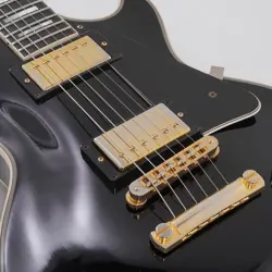 GIBSON CUSTOM SHOP USED COLLECTION LES PAUL EBONY SN. SAFE DELIVERY FROM JAPAN