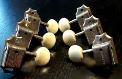 VINTAGE 1959 GIBSON KLUSON DELUXE TUNERS SINGLE LINE 3×3