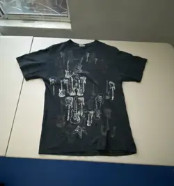 GIBSON MEN'S BLACK T-SHIRT