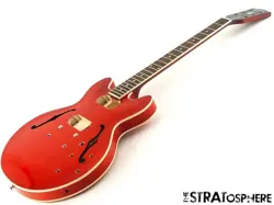 GIBSON USA ES-339 BODY & NECK, PROJECT AMERICAN NITRO GUITAR CHERRY