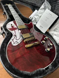 2024 GIBSON LES PAUL SUPREME - DARK WINE RED
