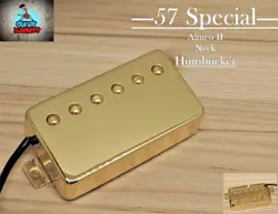 G.M. 57 SPECIAL ALNICO II GOLD HUMBUCKER NECK 50MM(4-WIRE) FOR GIBSON EPIPHONE®