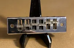 VINTAGE GIBSON HARMONICA BRIDGE - NO SCREWS