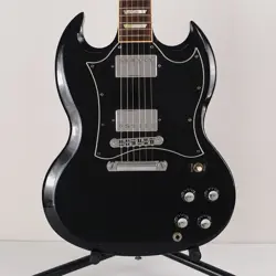 2005 GIBSON SG STANDARD EBONY BLACK WITH ORIGINAL HARDSHELL CASE
