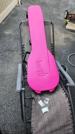 ONLY 500 MADE GIBSON BILLIE JOE ARMSTRONG LES PAUL JR PINK HARDSHELL GUITAR CASE
