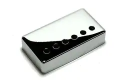 HUMBUCKER PICKUP COVER CHROME PLATED NICKEL SILVER  1 15/16