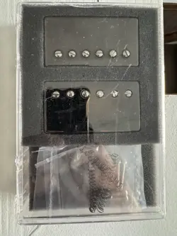 GIBSON BURSTBUCKER PRO 490R / 498T PICKUPS BLACK NICKEL COVER