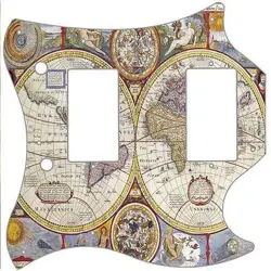 SG STANDARD PICKGUARD CUSTOM GIBSON GRAPHICAL GUITAR PICK GUARD MAP WORLD