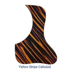 NEW GREAT - FOR GIBSON L-00 ACOUSTIC GUITAR PICKGUARD TEARDROP, YELLOW STRIPE
