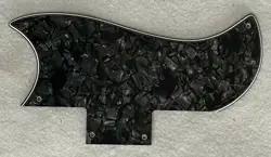 FITS GIBSON SG 61 REISSUE GUITAR PICKGUARD SCRATCH PLATE,4 PLY BLACK PEARL
