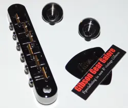 GIBSON LES PAUL BRIDGE NASHVILLE BLACK NICKEL TUNE-O-MATIC GUITAR PARTS SG EXP
