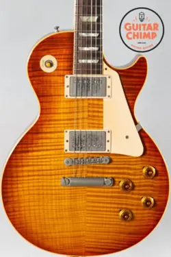 1994 GIBSON CUSTOM SHOP HISTORIC ‘59 REISSUE LES PAUL HERITAGE CHERRY SUNBURST F