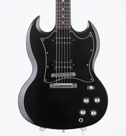 GIBSON USA SG SPECIAL EBONY 2012 USED MAHOGANY BODY MAHOGANY NECK W/SOFT CASE