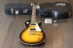 2002 GIBSON 1960 LES PAUL CLASSIC REISSUE ELECTRIC GUITAR TOBACCO BURST + OHSC