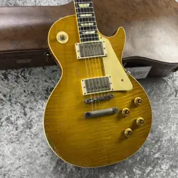 GIBSON CUSTOM SHOP MURPHY LAB 1959 LES PAUL STANDARD LEMON BURST ULTRA *MA520