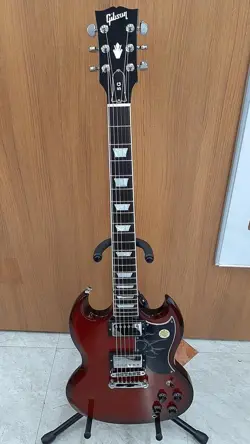 GIBSON SG CHERRY BURST 2016 ELECTRIC GUITAR W/HARD CASE