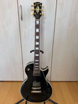 EPIPHONE LES PAUL CUSTOM LPC-80 2001 MADE IN JAPAN BY FUJIGEN, GIBSON HEAD