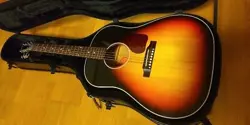GIBSON J-45 STANDARD RED SPRUCE TRIBURST
