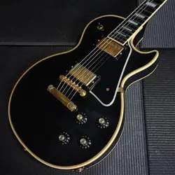 GIBSON CUSTOM SHOP YCS 1968 LES PAUL CUSTOM DJ AUTHENTIC EBONY MOD