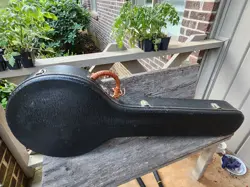 GEIB OR LIFTON PRE WAR 5 STRING BANJO CASE FOR GIBSON MASTERTONE OR SIMILAR