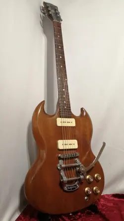 GIBSON SG NAKED LIMITED WALNUT ELECTRIC GUITAR SAFE DELIVERY FROM JAPAN